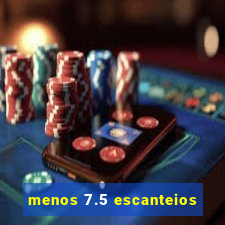 menos 7.5 escanteios